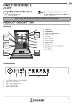 Предварительный просмотр 1 страницы Indesit DIF 16T1 A EU Daily Reference Manual