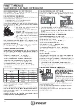 Предварительный просмотр 2 страницы Indesit DIF 16T1 A EU Daily Reference Manual