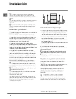 Предварительный просмотр 24 страницы Indesit DIF 26 A Operating Instructions Manual