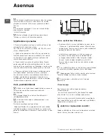 Предварительный просмотр 68 страницы Indesit DIF 26 A Operating Instructions Manual