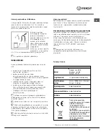 Предварительный просмотр 69 страницы Indesit DIF 26 A Operating Instructions Manual