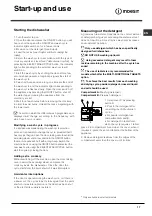 Предварительный просмотр 17 страницы Indesit DIF 26 Operating Instructions Manual