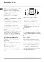 Предварительный просмотр 24 страницы Indesit DIF 26 Operating Instructions Manual