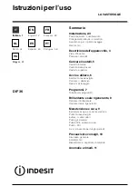 Preview for 1 page of Indesit DIF 36 Operating Instructions Manual