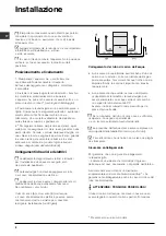 Preview for 2 page of Indesit DIF 36 Operating Instructions Manual