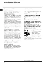 Preview for 6 page of Indesit DIF 36 Operating Instructions Manual