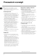 Preview for 10 page of Indesit DIF 36 Operating Instructions Manual