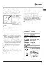 Preview for 25 page of Indesit DIF 36 Operating Instructions Manual