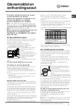 Preview for 41 page of Indesit DIF 36 Operating Instructions Manual