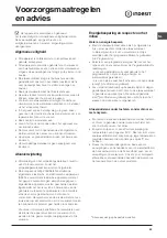 Preview for 43 page of Indesit DIF 36 Operating Instructions Manual