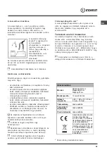 Preview for 69 page of Indesit DIF 36 Operating Instructions Manual