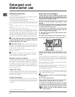 Предварительный просмотр 18 страницы Indesit DIFP 18B1 Operating Instructions Manual