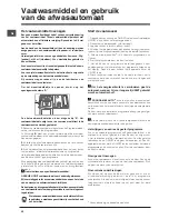 Предварительный просмотр 40 страницы Indesit DIFP 18B1 Operating Instructions Manual