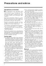 Preview for 2 page of Indesit DIFP 4367 Operating Instructions Manual