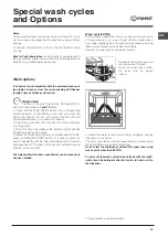 Preview for 15 page of Indesit DIFP 4367 Operating Instructions Manual