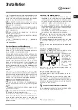 Preview for 35 page of Indesit DIFP 48 Operating Instructions Manual