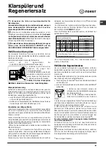 Preview for 41 page of Indesit DIFP 48 Operating Instructions Manual