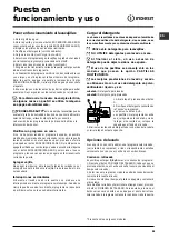 Preview for 61 page of Indesit DIFP 48 Operating Instructions Manual