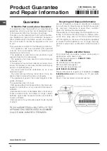 Предварительный просмотр 16 страницы Indesit DIFP 8T96 Operating Instructions Manual