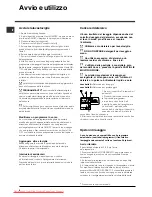 Предварительный просмотр 6 страницы Indesit DIFP48 Operating Instructions Manual