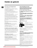 Предварительный просмотр 50 страницы Indesit DIFP48 Operating Instructions Manual