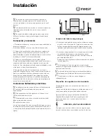 Предварительный просмотр 57 страницы Indesit DIFP48 Operating Instructions Manual