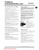 Предварительный просмотр 61 страницы Indesit DIFP48 Operating Instructions Manual