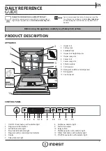 Indesit DIO3T131FEUK Daily Reference Manual предпросмотр