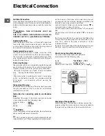 Preview for 4 page of Indesit DIS 04 Operating Instructions Manual