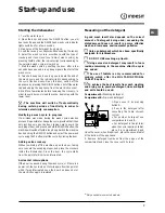 Preview for 7 page of Indesit DIS 04 Operating Instructions Manual