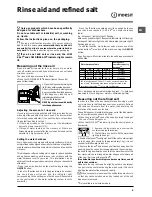 Preview for 9 page of Indesit DIS 04 Operating Instructions Manual