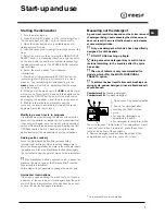 Предварительный просмотр 7 страницы Indesit DISHWASHER IDP 127 Operating Instructions Manual