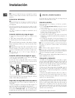 Предварительный просмотр 36 страницы Indesit DISR 16B Operating Instructions Manual