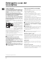 Предварительный просмотр 42 страницы Indesit DISR 16B Operating Instructions Manual