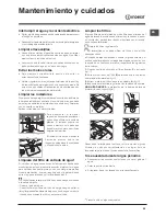 Предварительный просмотр 45 страницы Indesit DISR 16B Operating Instructions Manual