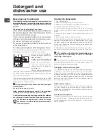 Предварительный просмотр 30 страницы Indesit DISR 16M19 Operating Instructions Manual