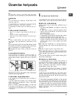 Предварительный просмотр 65 страницы Indesit DISR 16M19 Operating Instructions Manual