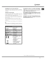 Preview for 33 page of Indesit DISR 57M17 Operating Instructions Manual