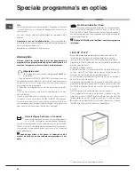 Preview for 40 page of Indesit DISR 57M17 Operating Instructions Manual