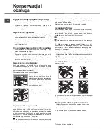 Preview for 52 page of Indesit DISR 57M17 Operating Instructions Manual