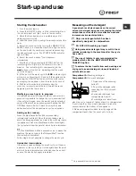 Предварительный просмотр 17 страницы Indesit DPG 015 Operating Instructions Manual