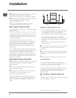 Предварительный просмотр 24 страницы Indesit DPG 015 Operating Instructions Manual