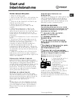 Предварительный просмотр 39 страницы Indesit DPG 015 Operating Instructions Manual