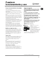 Предварительный просмотр 61 страницы Indesit DPG 015 Operating Instructions Manual