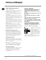 Предварительный просмотр 72 страницы Indesit DPG 015 Operating Instructions Manual