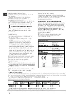 Preview for 36 page of Indesit DPG 15 Operating Instructions Manual