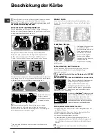 Preview for 38 page of Indesit DPG 15 Operating Instructions Manual