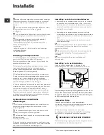 Preview for 46 page of Indesit DPG 15 Operating Instructions Manual