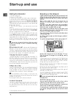 Предварительный просмотр 10 страницы Indesit DPG 16B1 Operating Instructions Manual