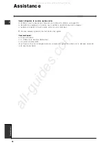 Предварительный просмотр 36 страницы Indesit DRYER WIDL 126 S Instructions For Use Manual